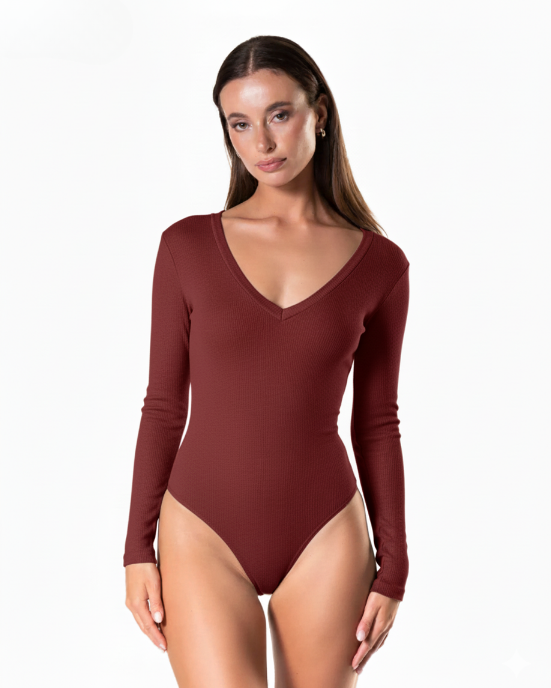 Long Sleeve Scoop Neck Bodysuit